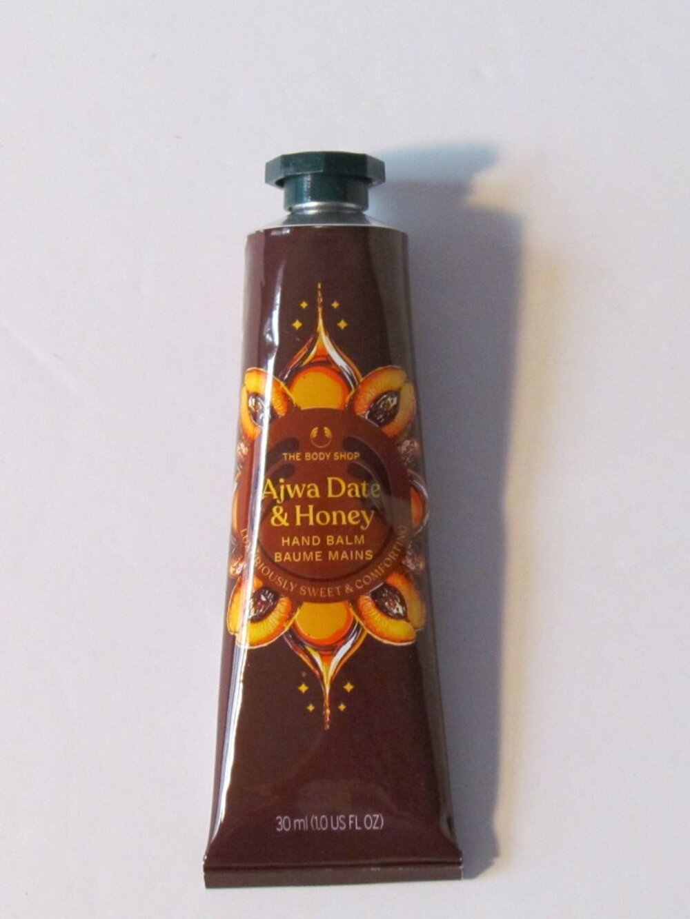 The Body Shop Ajwa Date & Honey Hand Balm 30 ml/1.0 fl.oz.  NEW HTF